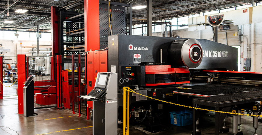 NM Sheet Metal Turret Punch Press